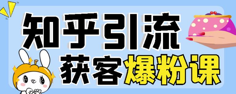 2022船长知乎引流+无脑爆粉技术：每一篇都是爆款，不吹牛，引流效果杠杠的-知创网