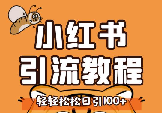 小红书运营引流全系列课程，每天引流100精准粉-知创网