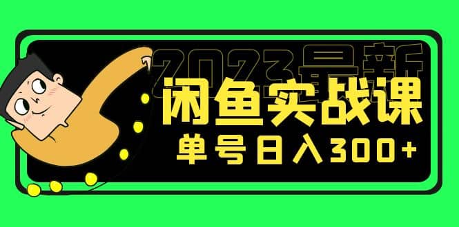 花599买的闲鱼项目：2023最新闲鱼实战课（7节课）-知创网