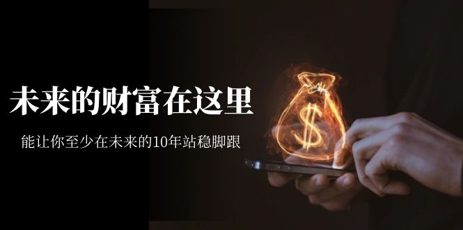 某收费文章《未来的财富在这里》能让你至少在未来的10年站稳脚跟-知创网