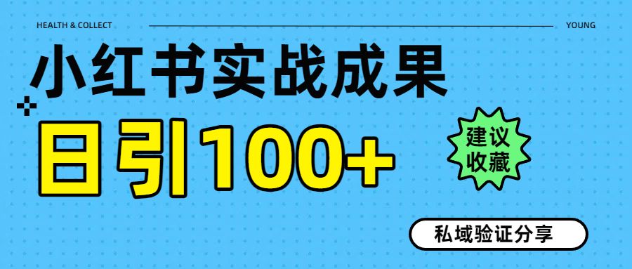 实战成果！小红书图文引流日引100+私域流量经验分享-知创网