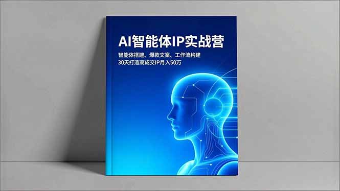 （16689期）AI智能体IP实战营，智能体搭建、爆款文案、工作流构建，30天打造高成交IP月入50万-知创网