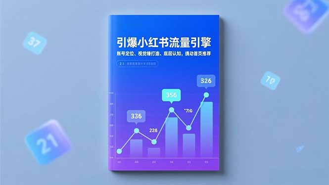 （16744期）引爆小红书流量引擎，账号定位、视觉锤打造、底层认知，撬动首页推荐-知创网