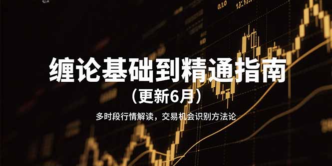 （15184期）缠论基础到精通指南（更新6月）多时段行情解读，交易机会识别方法论-知创网