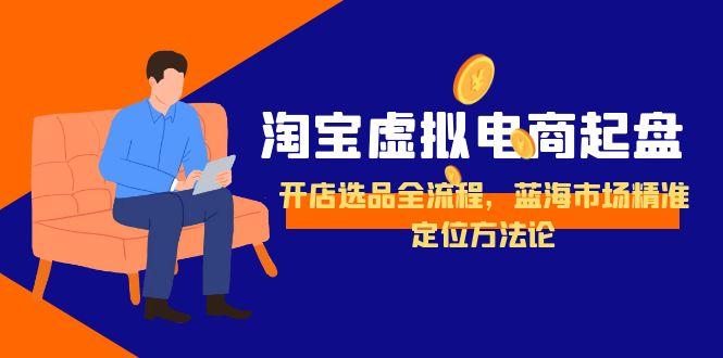 (15159期)淘宝虚拟电商起盘,开店选品全流程,蓝海市场精准定位方法论-知创网