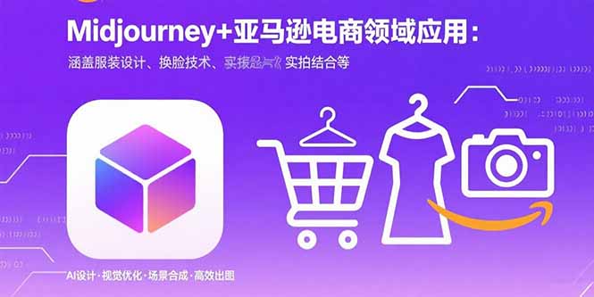 （15777期）Midjourney+电商领域商业应用：涵盖服装设计、换脸技术、实拍结合等-知创网
