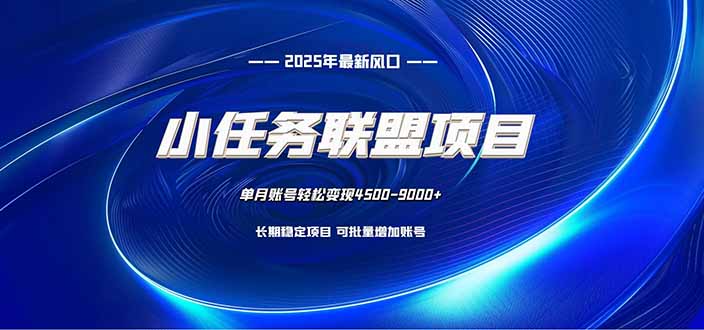 （16521期）小任务联盟项目：一台电脑每天只需10分钟，轻松简单稳定-知创网