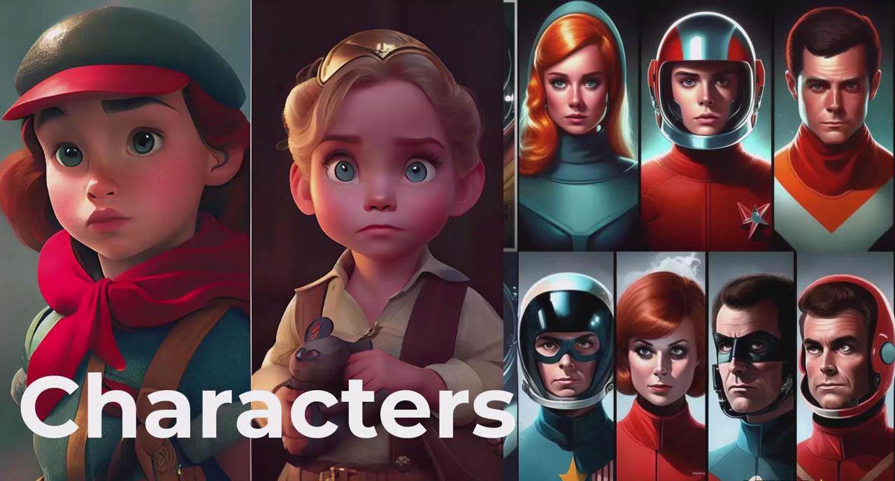 （8912期）掌握 MidJourney V5 AI + ChatGPT创建一致的角色设计图像-22节课-中英字幕-知创网