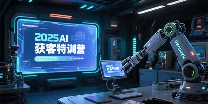(15289期)2025AI获客特训营,AI图文视频全制作,deepseek工具实操教学-知创网