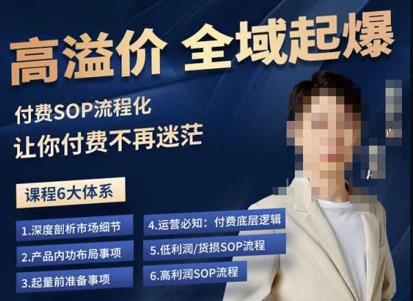 逸风-拼多多高溢价全域起爆,6大课程体系,付费玩法全套实操-知创网