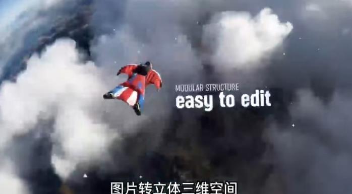 AE脚本-平面图片转3d三维视差动画Projection 3D v3.08（有教程视频）-知创网