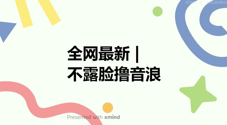 全网最新不露脸撸音浪，跑通自动化成交闭环，实现出单+收徒收益最大化【揭秘】-知创网