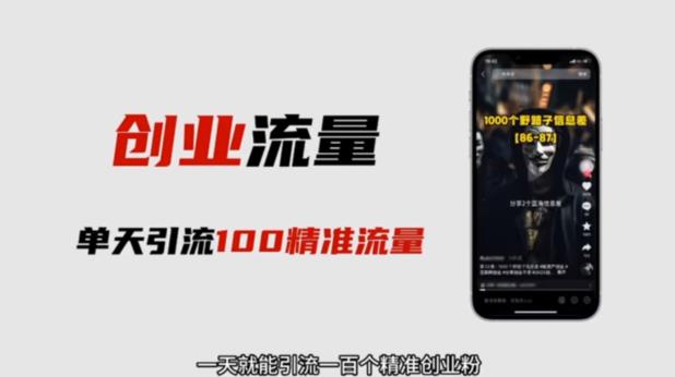 自媒体音频加图文制作视频，一天引流一百个精准创业粉【音频软件+图片素材】【揭秘】-知创网
