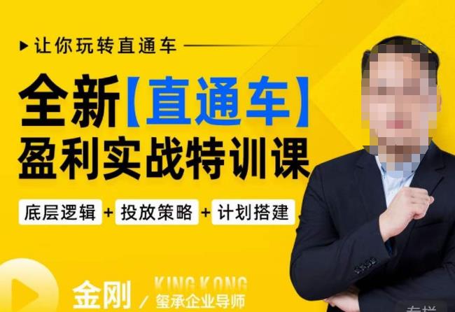 玺承·全新直通车盈利实战特训课，从​底层逻辑详细拆解，从底层，策略到搭建，让你玩转直通车-知创网
