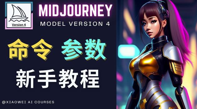 Midjourney新手入门教程，轻松创作顶级图像，命令参数-新手教程-知创网