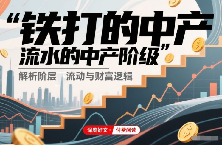 付费文章：铁打的中产，流水的中产阶级-知创网