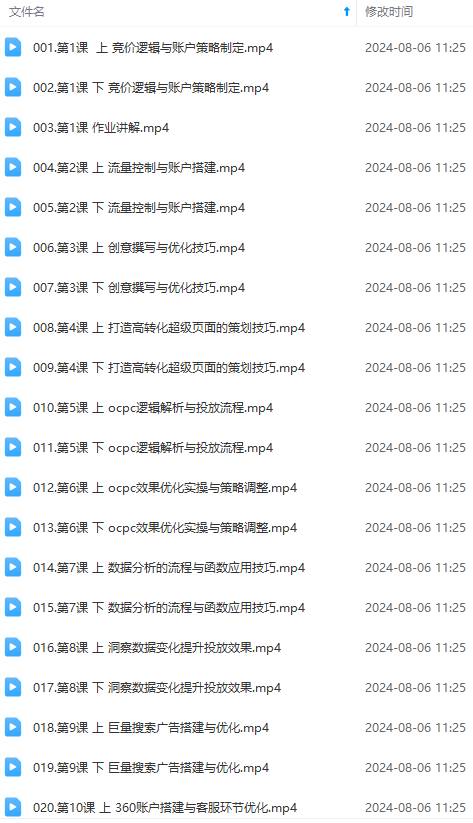 图片[2]-最新真实账户实战竞价教学，从新手到进阶，从后台操作到数据优化-知创网