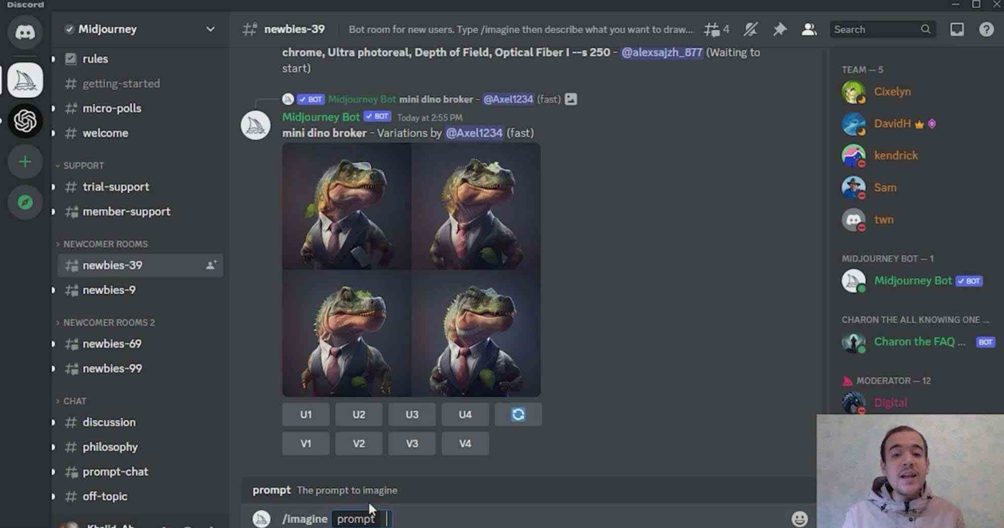 图片[2]-Midjourney精通教程-使用Midjourney AI创建美丽艺术图像-36节课-中英字幕-知创网