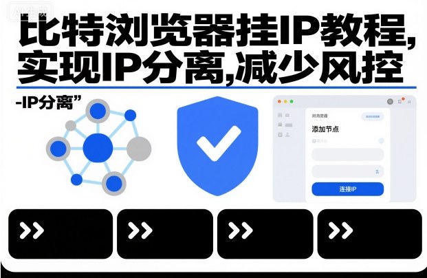 比特浏览器挂IP教程，实现IP分离，减少风控-知创网