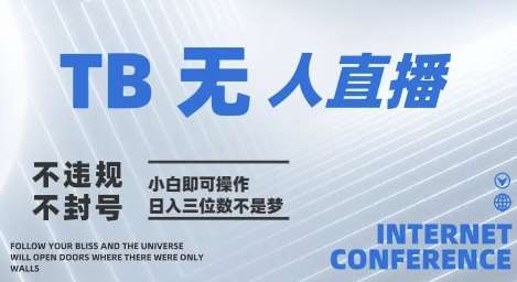 2025年淘宝无人直播带货10.0   全新技术，不违规，不封号，纯小白操作，日入几张【揭秘】-知创网