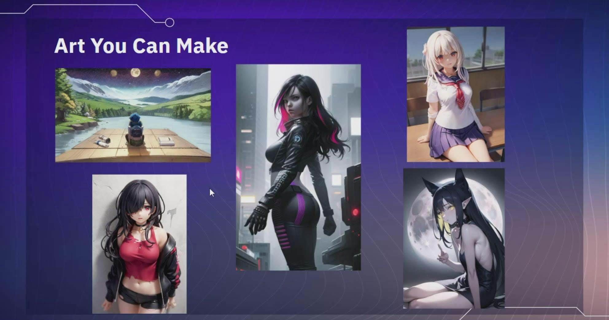 (8948期)利用Stable Diffusion AI人工智能生成动漫艺术分步教程-14节课-中英字幕-知创网