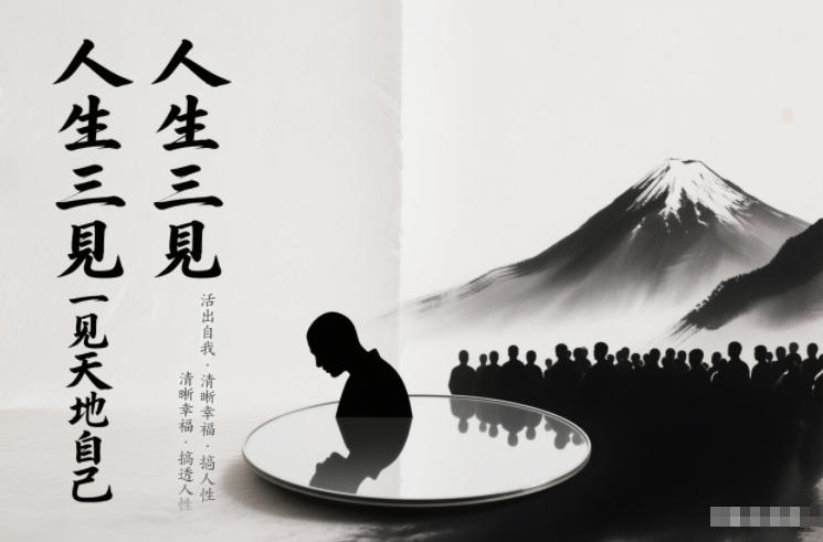 人生三见一见天地见众生见自己，活出自我拥有清晰幸福人生，搞透人性-知创网