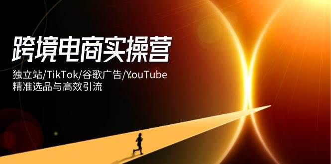 （14419期）跨境电商实操营：独立站/TikTok/谷歌广告/YouTube，精准选品与高效引流-知创网