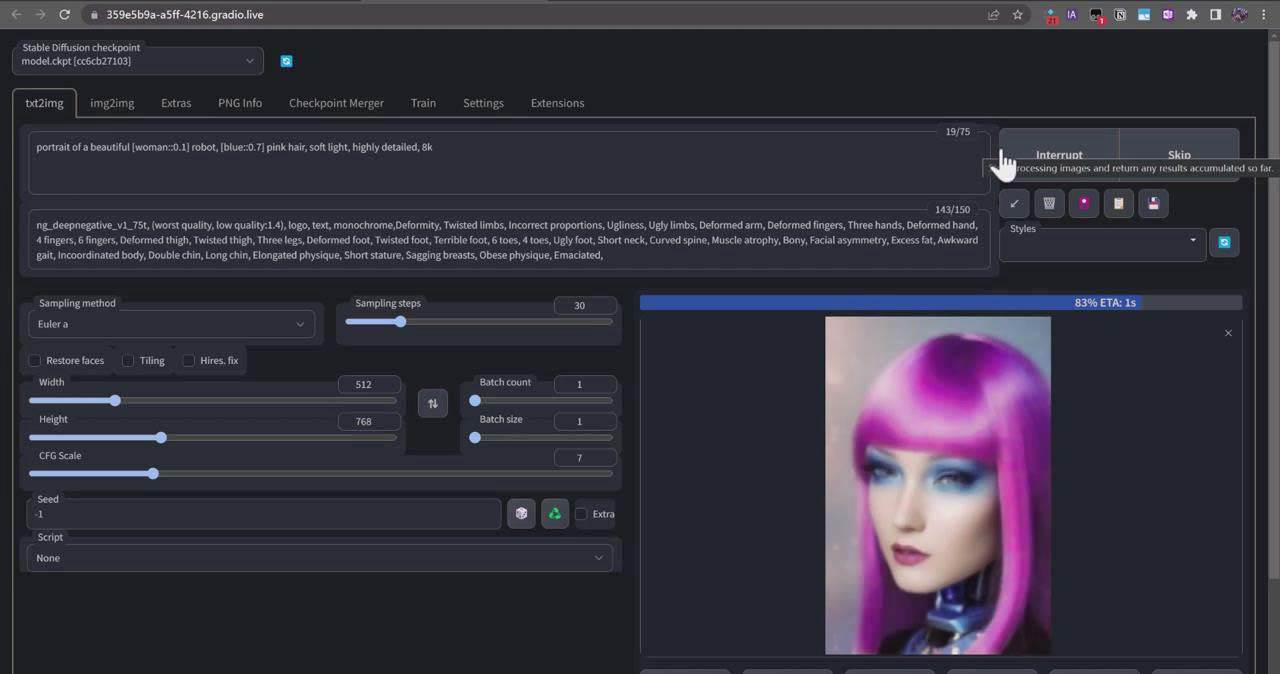 图片[6]-终极Stable Diffusion + ChatGPT AI绘画及模型训练课程-中英字幕-知创网