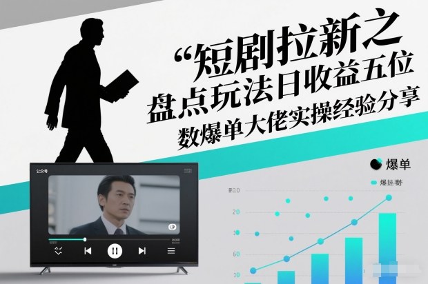 短剧拉新之盘点玩法日收益五位数爆单大佬实操经验分享-知创网