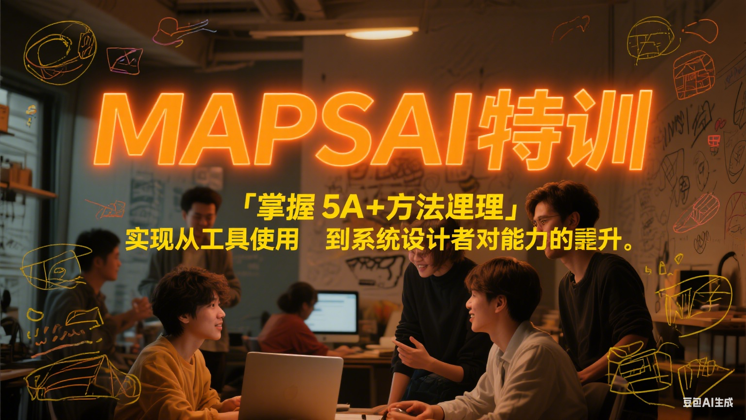MAPSAI 特训，掌握 5A + 方法论，实现从工具使用者到系统设计者的能力跃升-知创网