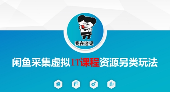闲鱼采集虚拟IT课程资源另类玩法，干货满满-知创网