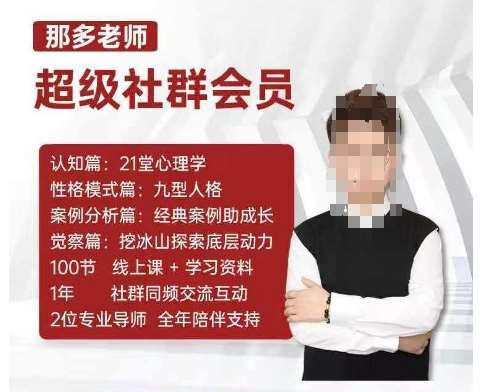 那多老师超级社群会员：开启自我探索之路，提升内在力量-知创网