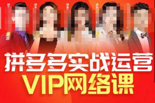 推易拼多多VIP全套直播课程，拼多多店铺实操玩法+实战玩法选款内功+直通车高阶等-知创网