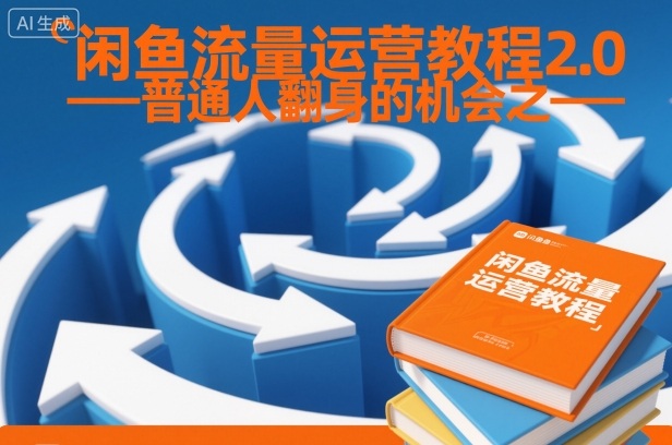 闲鱼流量运营教程2.0——普通人翻身的机会之一-知创网