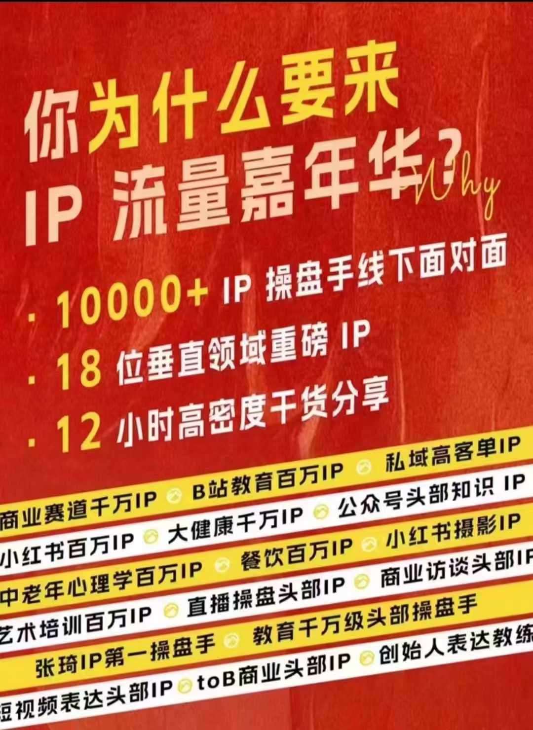 群响IP流量嘉年华，​现场视频+IP江湖2024典藏版PPT-知创网