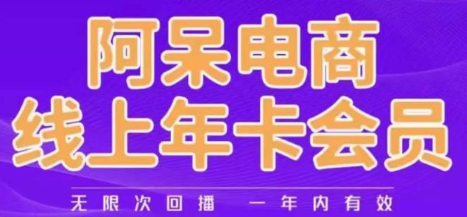 阿呆电商线上年会员，阿呆电商干货分享（更新中）-知创网