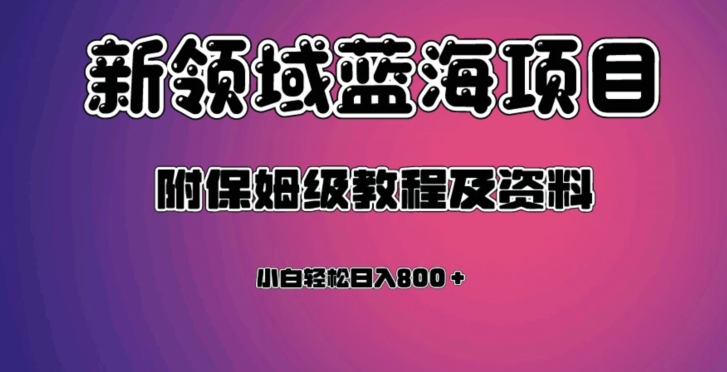 虚拟资源蓝海领域新项目，轻松日入800＋，附保姆级教程及资料-知创网