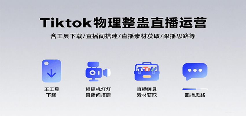 Tiktok物理整蛊直播运营,包含工具下载/直播间搭建/直播素材获取/跟播思路等-知创网