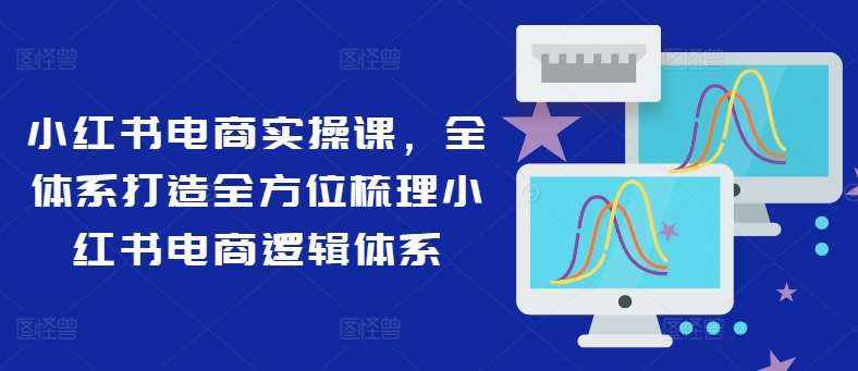 小红书电商实操课，全体系打造全方位梳理小红书电商逻辑体系-知创网