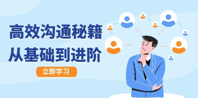 (12754期)高效沟通秘籍:成长有方向,从基础到进阶,图文音频一应俱全-知创网