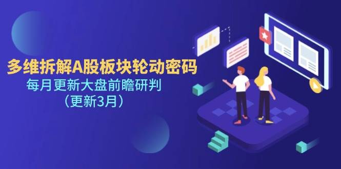 （14213期）多维拆解A股板块轮动密码，每月更新大盘前瞻研判（更新3月）-知创网