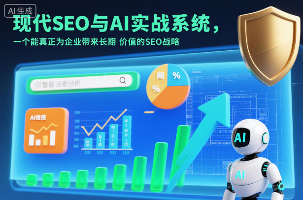现代SEO与AI实战系统，一个能真正为企业带来长期价值的SEO战略（英语+中文字幕）-知创网