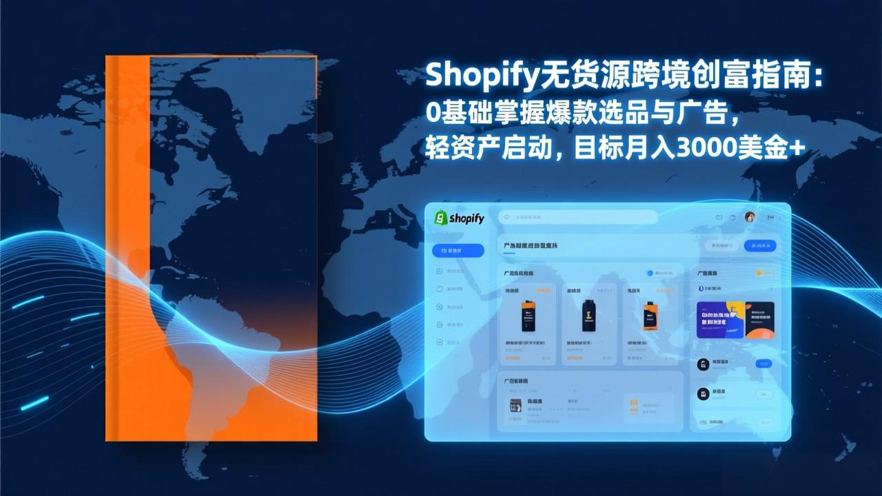 （17238期）Shopify爆款打法实战：从选品到广告投放，复制爆款模型，驱动独立站月销售额破万刀-知创网