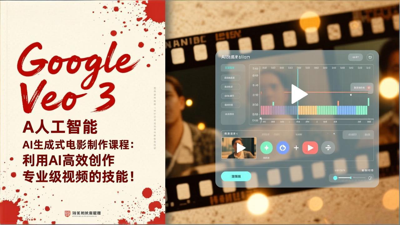 （17032期）Google Veo 3人工智能AI生成式电影制作课程：利用AI高效创作专业级视频的技能！-知创网