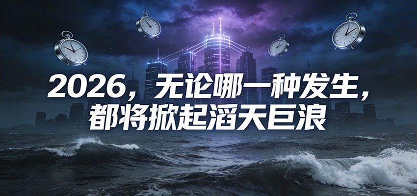 公众号付费文章：2026，无论哪一种发生，都将掀起滔天巨浪-知创网
