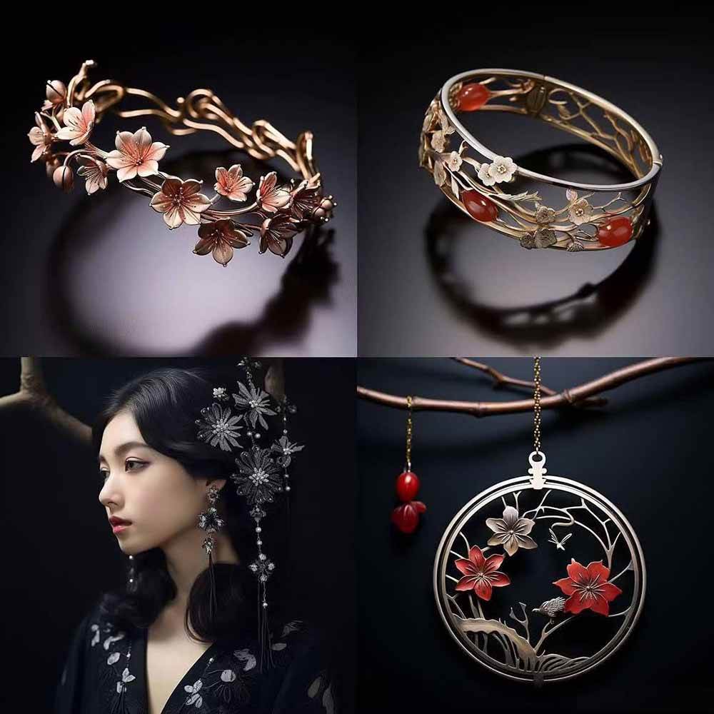 图片[6]-463个Midjourney珠宝摄影提示词：覆盖全品类珠宝，AI设计秒出专业效果-知创网