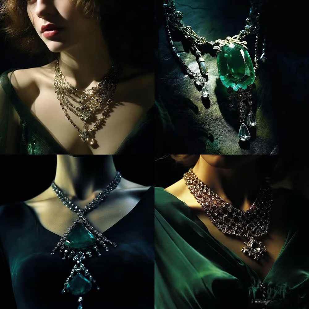 图片[3]-463个Midjourney珠宝摄影提示词：覆盖全品类珠宝，AI设计秒出专业效果-知创网