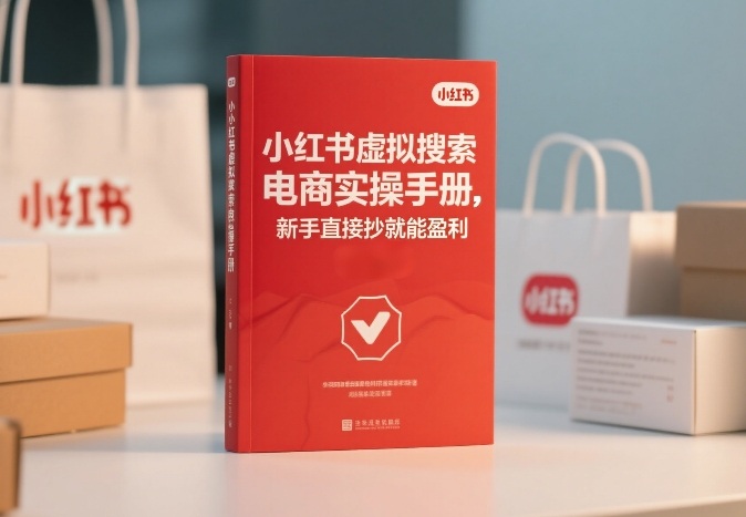 小红书虚拟搜索电商实操手册,新手直接抄就能盈利-知创网