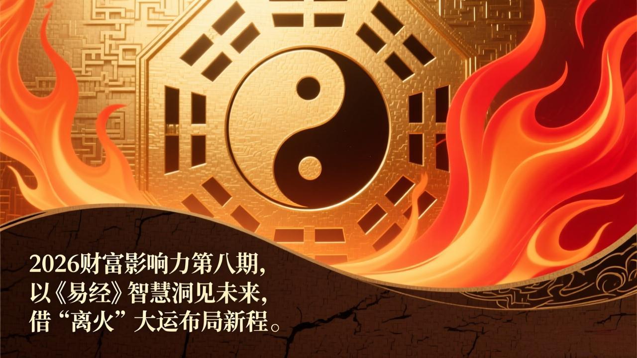 (17418期)2026财富影响力第八期,以《易经》智慧洞见未来,借“离火”大运布局新程-知创网