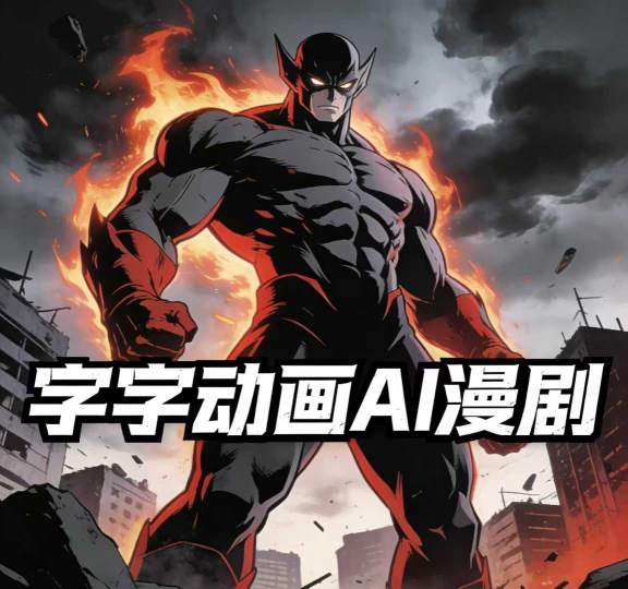 字字动画AI漫剧2026年第1期系统课程，小白看完就能学会实操的漫剧课，单人月收1-3W-知创网